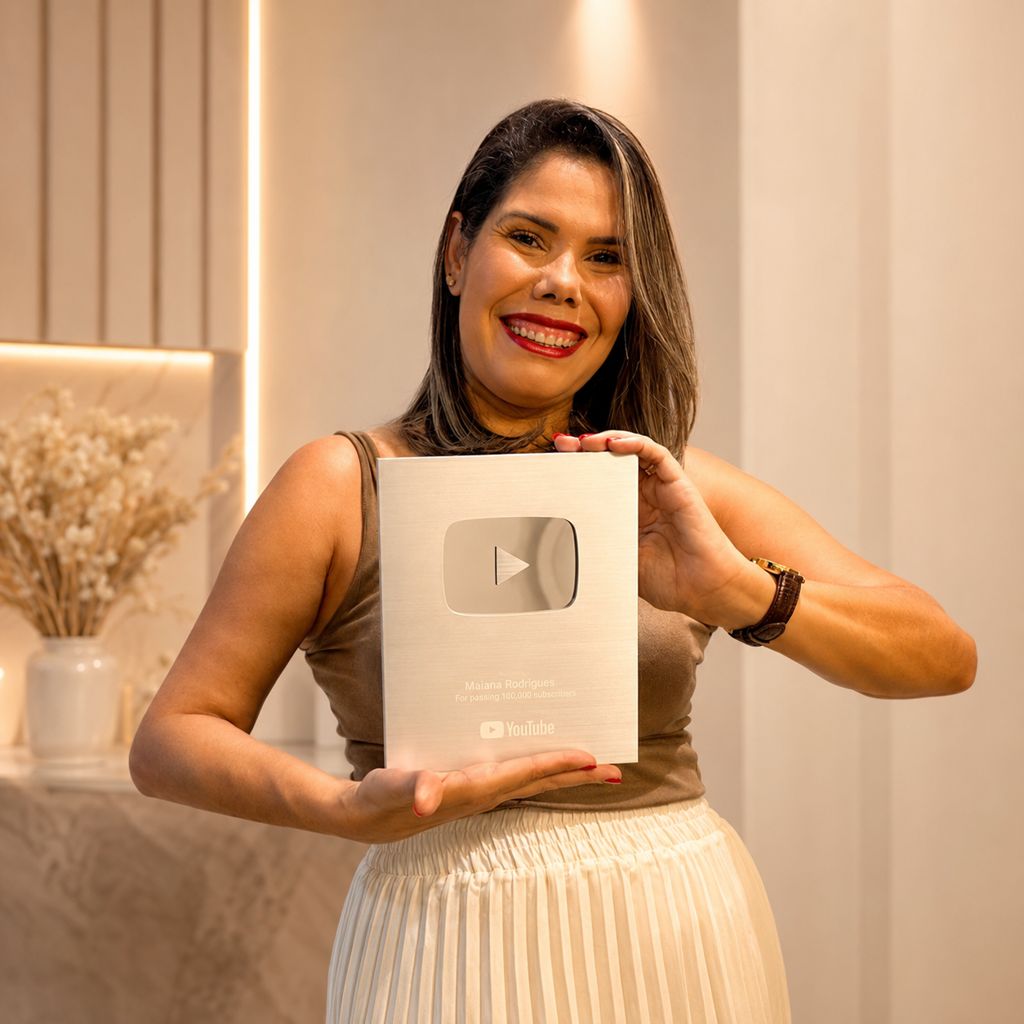 Maiana Rodrigues, professora de crochê